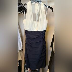 Navy blue dress